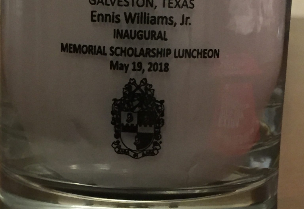 Memento given to each luncheon attendee